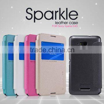 Hot selling Flip leather case For Sony xperia E4G