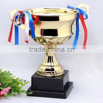 Metal trophy custom award cup