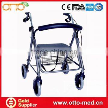 4 wheel folding rotator walker