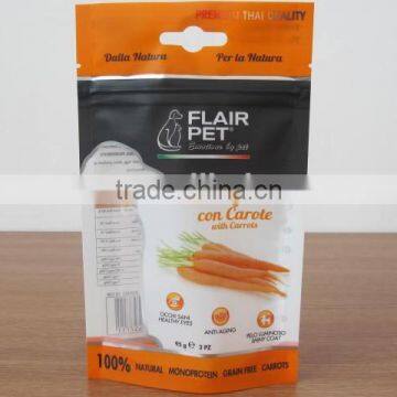 New style Dog food packaging bag with clear window