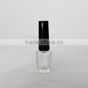 5ml mini clear nail polish bottle