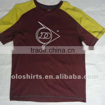 Men's cotton tee shirts with printing