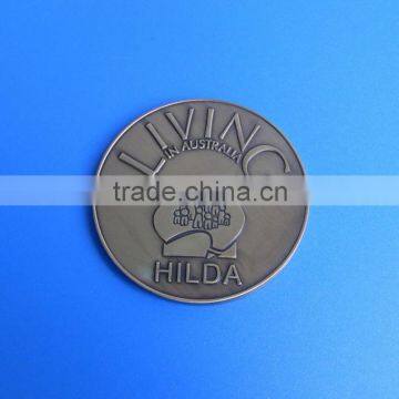 die casting zinc alloy souvenir coin