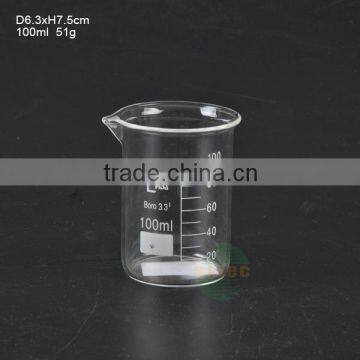 clear 100ml glass measuring cup