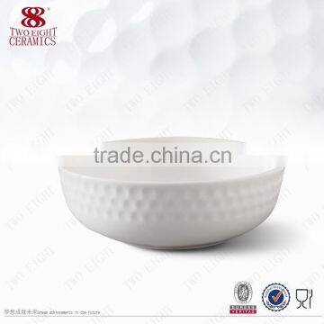 high quality tableware serving ceramic dog bowl in stock