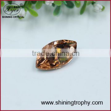 2015 high quality deep rhinstone glass beads