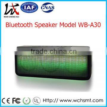 2016 New Style Smart Music Led Wireless Bluetooth Speaker Portable Wireless Bluetooth Speaker Quality Choice photo-5