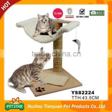 Fashion Design Warm Plush Cat Scratcher Sofa