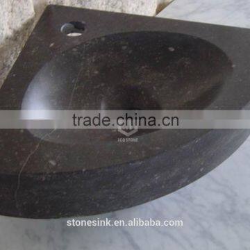 New Fashion Granite Shanxi Black Corner Stone Basin