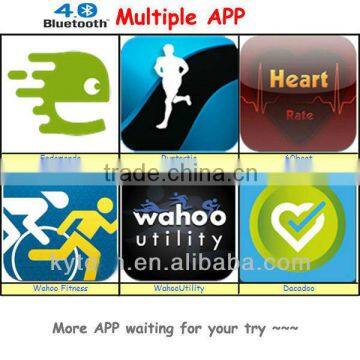 KYTO Bluetooth Heart Rate Chest Belt/ Textile Strap With Bluetooth Heart Rate Transmitter Clip photo-3