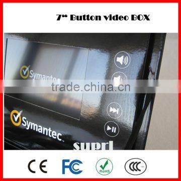 7 Inch LCD Video Commemorative Card for Wedding and Baby'growing photo-2