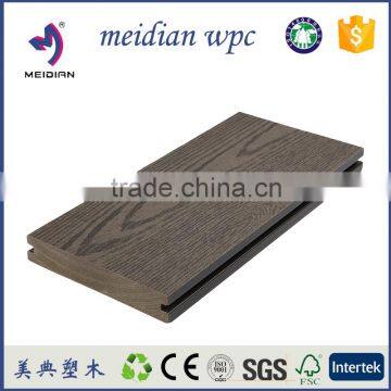 wpc composite wood outdoor decoration decking floor with optional color