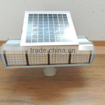 Solar LED Traffic flash light (Two-side)