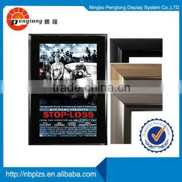 Aluminum display stand,telescopic poster menu stand