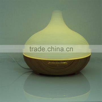 Aromatherapy Essential Oil Diffuser 300ml Wood Grain Ultrasonic Cool Mist Whisper-Quiet Humidifier photo-5