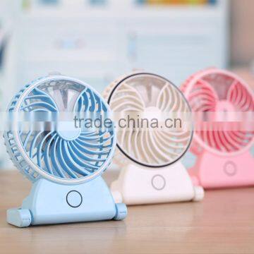 New High Performance Portable Mini Fan Rechargeable USB Fan With Beauty Spray Fan photo-6
