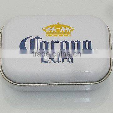 Small Tin Packing Box with Chain