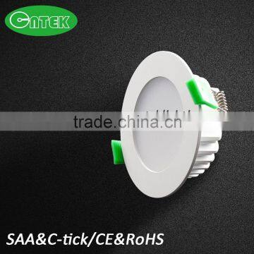 Factory directly supply SAA CE ROHS approvedl 70mm cutout 10w dimmable led downlight