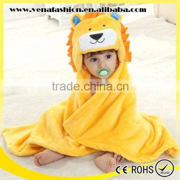 Blanket Baby Robe Hooded Animal Baby Bathrobe photo-5
