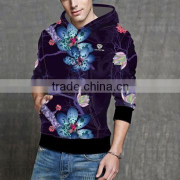 High Quality Sublimation New Plus Size Men's Custom Hoodies