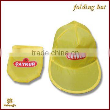 Cheap hot selling Polyester foldable sun baseball cap