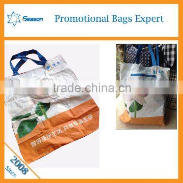 Hot Selling Simple Cheap Recyclable Shopping Kraft Paper Tyvek Paper Bag photo-2