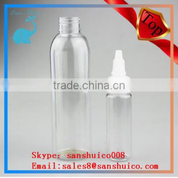 clear hot selling pet bottle with twist cap