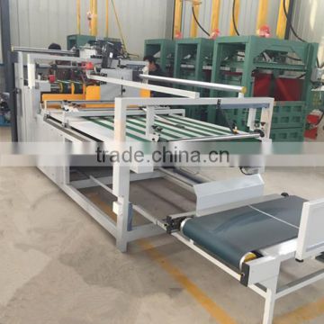 Semi automatic carton folder gluer machine