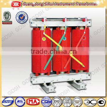 Two Windings Non-flammable Resin-sealed 1250kVA Distribution Transformer