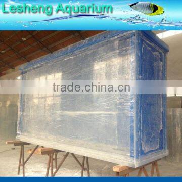 clear giant aquarium tank