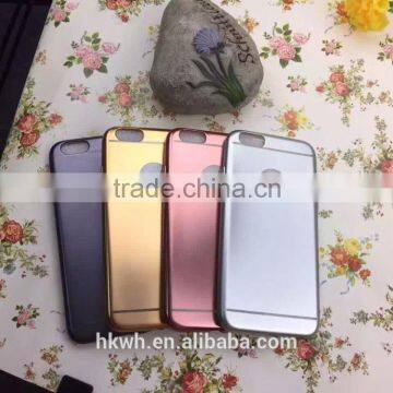 For Iphone Cover 7 Cell Cover Electroplated Transparent Tpu Case For IPhone 6 photo-4