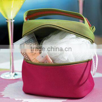 Designer Cosmetic Bag in Twill Polyester