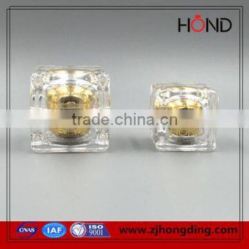 top quality high selling all over the world hongding 30g/50g round acrylic jar skin care packaging