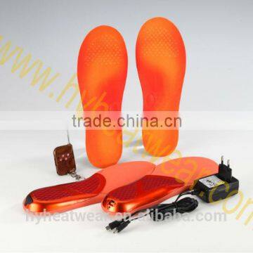 remote control battery heating shoe insole thermal insole for shoes