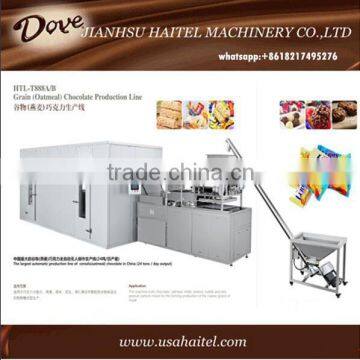 Haitel newly designed good taste Chocolate Nut Cereal Energy Bar Making Machine