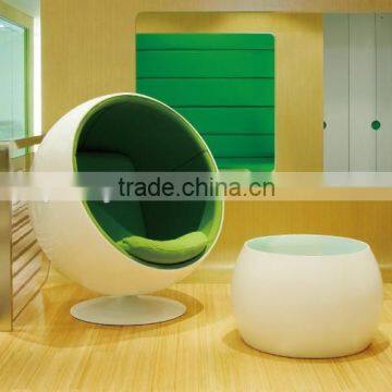 Hotel furniture modern classical fiberglass Eero Aarnio ball chair