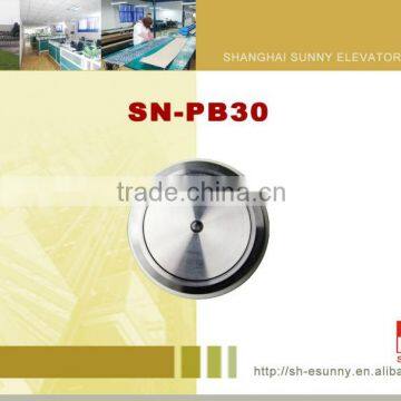 2014 Hot product All stainless steel latest design excellent material hay elevator parts/elevator push button/SN-PB30