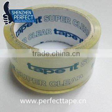 Super clear bopp packaging tape