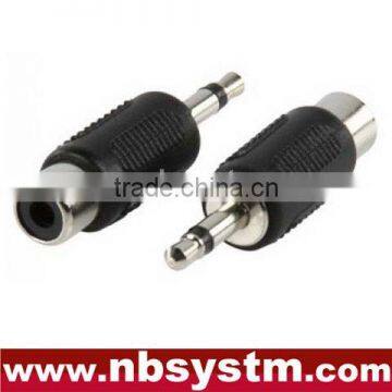 3.5mm mono plug male to RCA jack female adapter