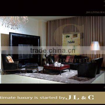 JS01 Sectional Three Seater Sofa Full Grain Leather Sofa JL&C Luxury Home Furniture New Sofa Designs (China Supplier) photo-3