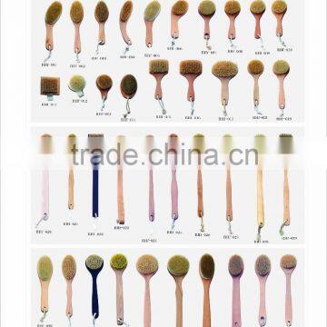 Double Side Bath Brush With Massager Beads