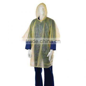 PE Waterproof Poncho Raincoats