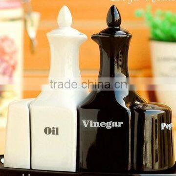 ceramic vinegar oil bottle