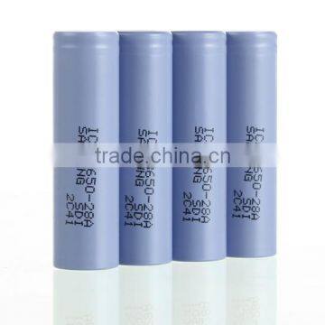 Wholesale cylinder ICR18650 3.7v 2200mah lithium-ion battery