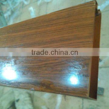 Wood color baffle ceiling design/materials(ISO9001,CE)