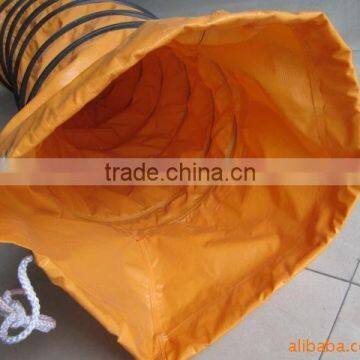 Flexible portable duct hose for exhaust fan