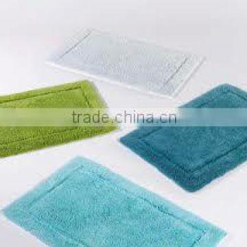 100% cotton Jacqaurd terry bathmats