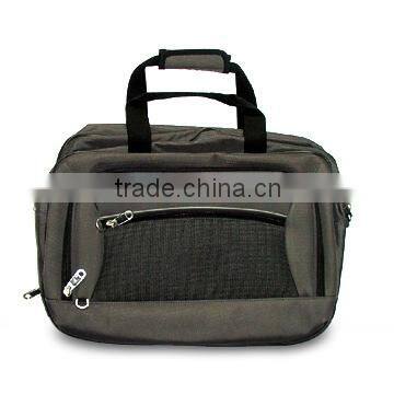 Laptop Bag with Multiple Compartments, Two Handles and One Shoulder Belt