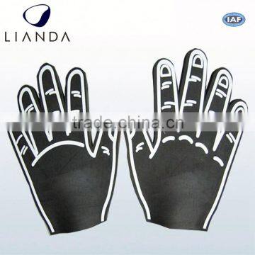 fan's cheering foam sponge hand,foam finger for sale,promotional oem foam hand