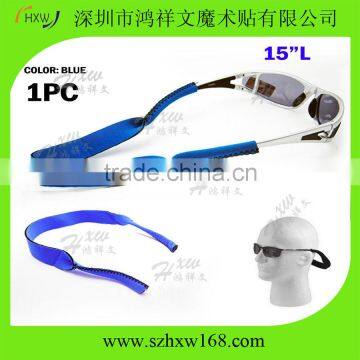 New colored comfortable neoprene sunglass strap with own logo